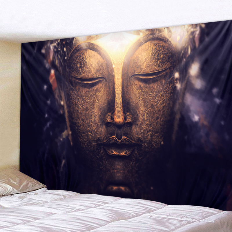 Home Decor Hippie - インド仏教瞑想用ホームデコレーションタペストリー マンダラ ヒッピーボヘミアン装飾ヨガマット 寝室の壁飾り