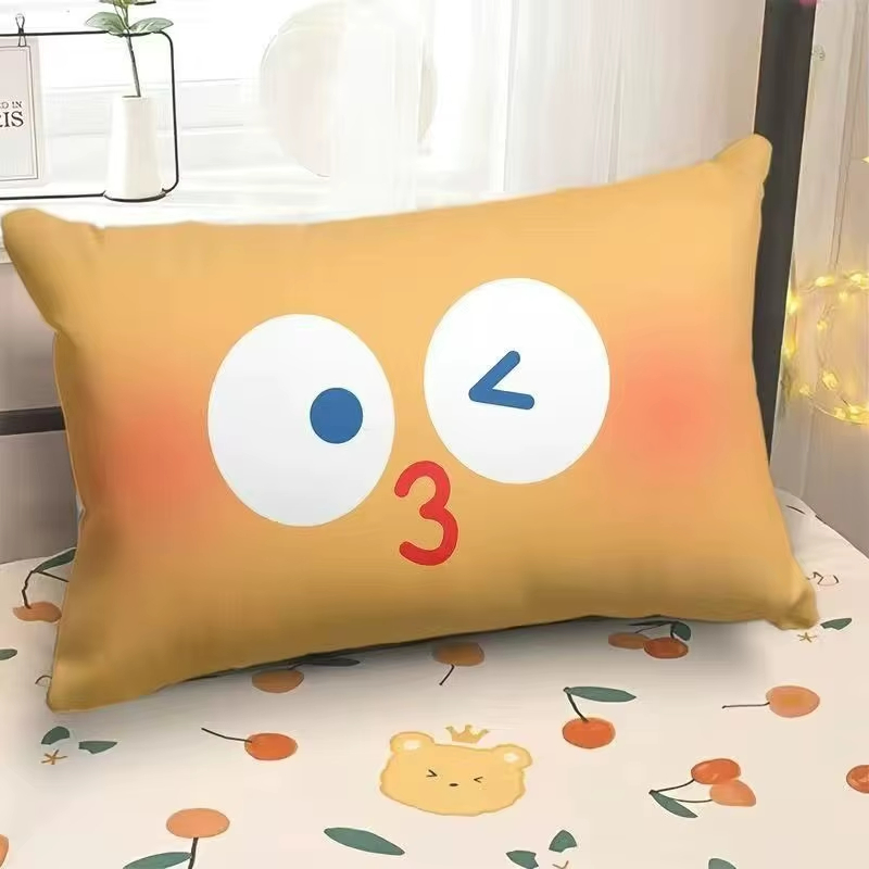 面白い絵文字枕カバー長方形装飾クッションカバーホームソファ寮 - Home Decor Emoji のレビューと価格