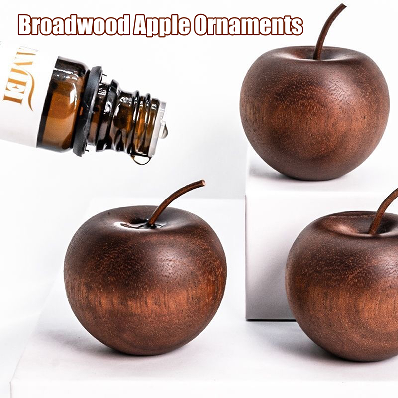 1 個の木製リンゴ型エッセンシャルオイルディフューザーフレグ - Home Decor Essentials のレビューと価格