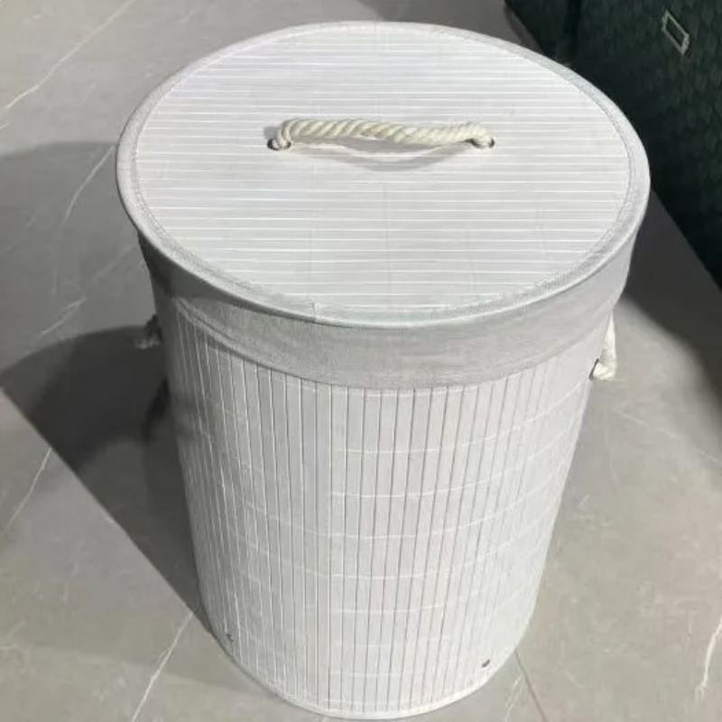 コーヒーブラウンのランドリーハンパー - 暖かく素朴な手作り - Home Decor Hampers のレビューと価格