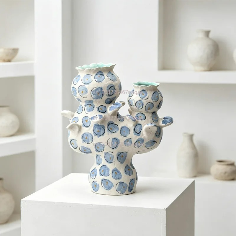 花瓶 ホームデコレーション クリエイティブアート セラミック - Home Decor Handicraft のレビューと価格