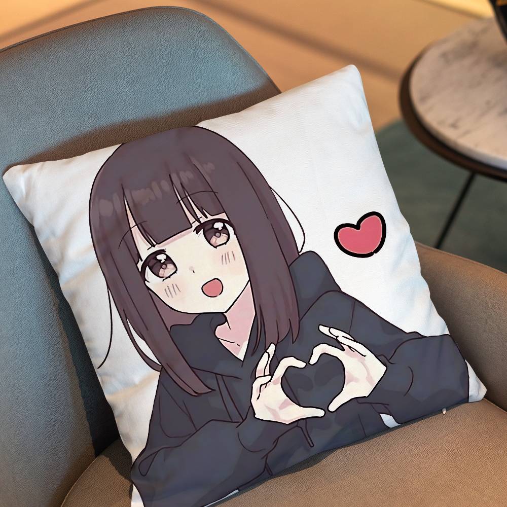 Emoji メンヘラソース ナナセ クルミ 枕カバー オフィ - Home Decor Emoji のレビューと価格