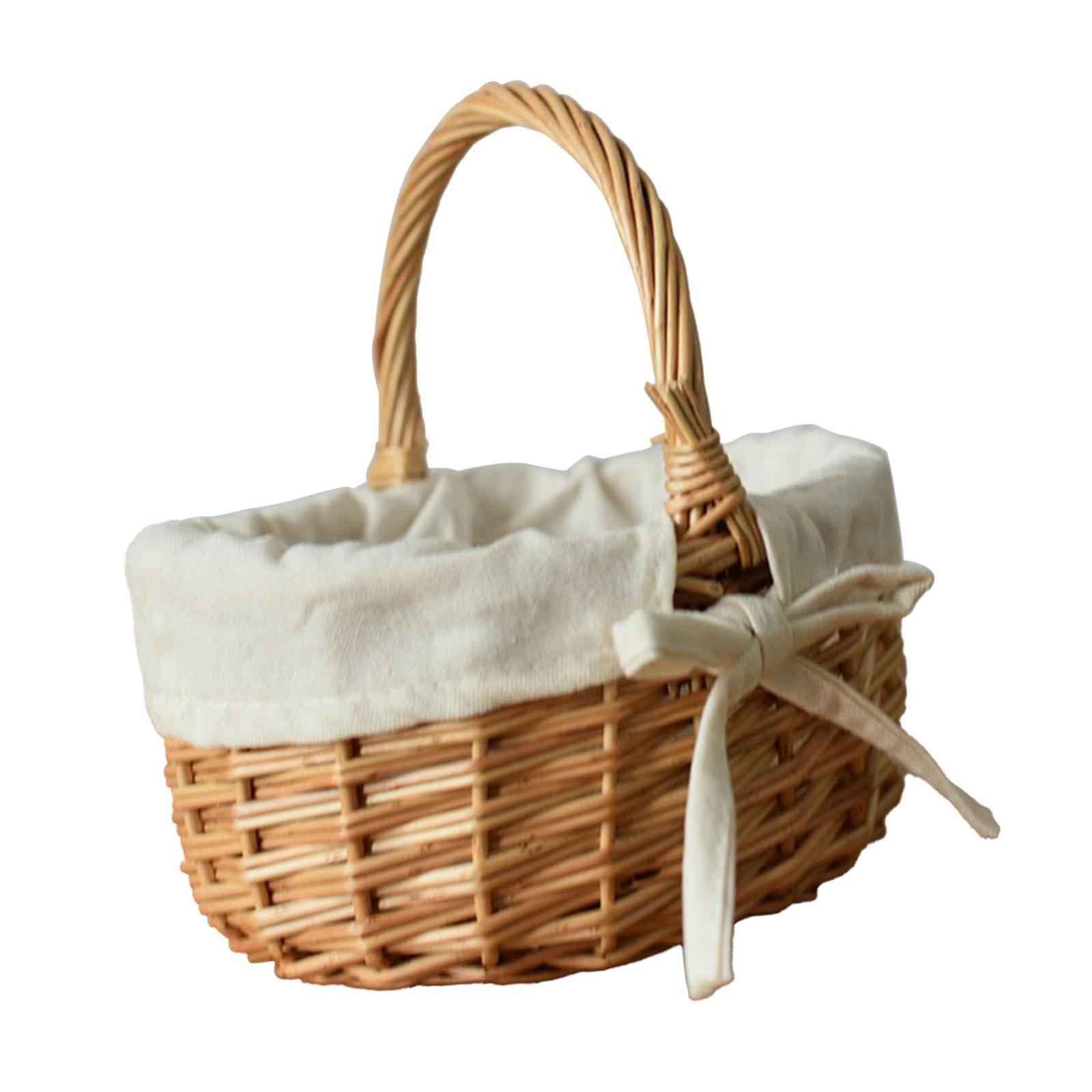 籐製ピクニックバスケット カントリー ヴィンテージ 田舎風  - Home Decor Hampers のレビューと価格
