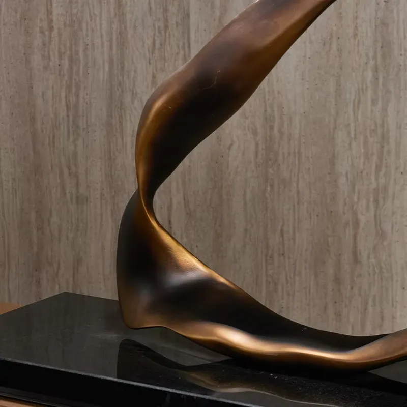 抽象的な家の装飾彫刻 北欧スタイル 金メッキアート装飾品 樹 - Abstract Sculpture Resin のレビューと価格