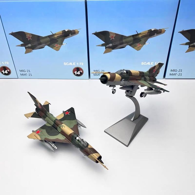 1:72 ソビエトミグ-21戦闘機シミュレーション合金モデル - Home Decor Enthusiast のレビューと価格