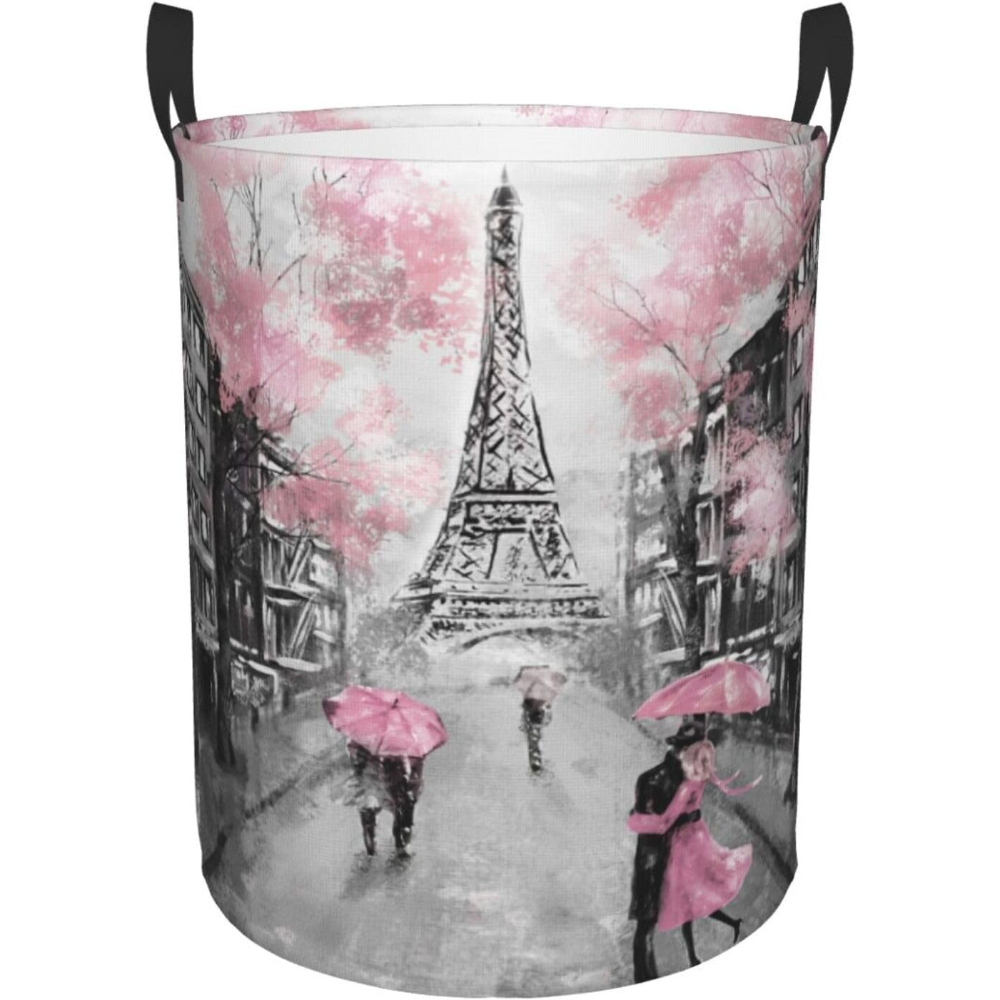 大型ランドリーバスケット家の装飾パリエッフェル塔ランドリーバ - Home Decor Hampers のレビューと価格
