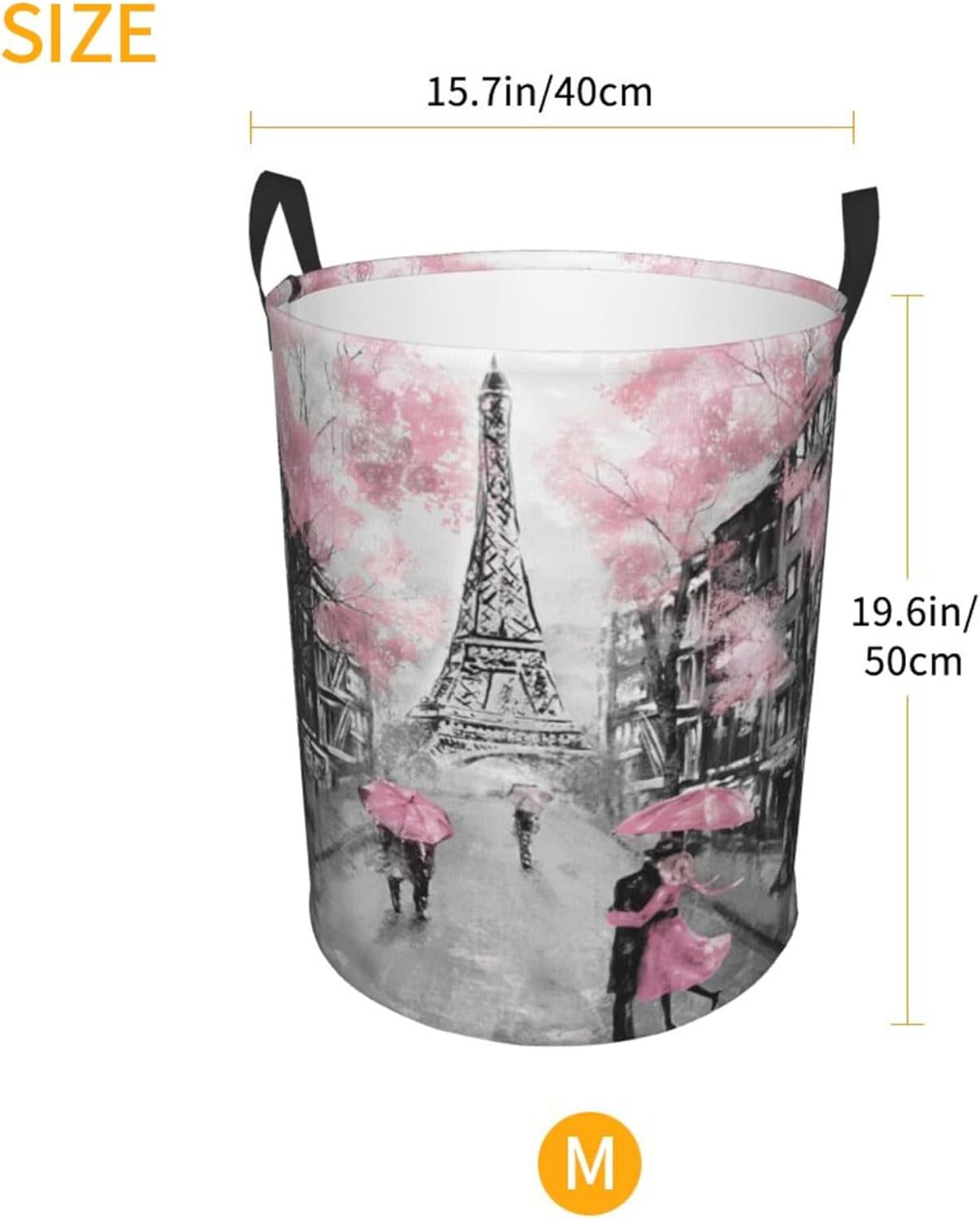 大型ランドリーバスケット家の装飾パリエッフェル塔ランドリーバ - Home Decor Hampers のレビューと価格