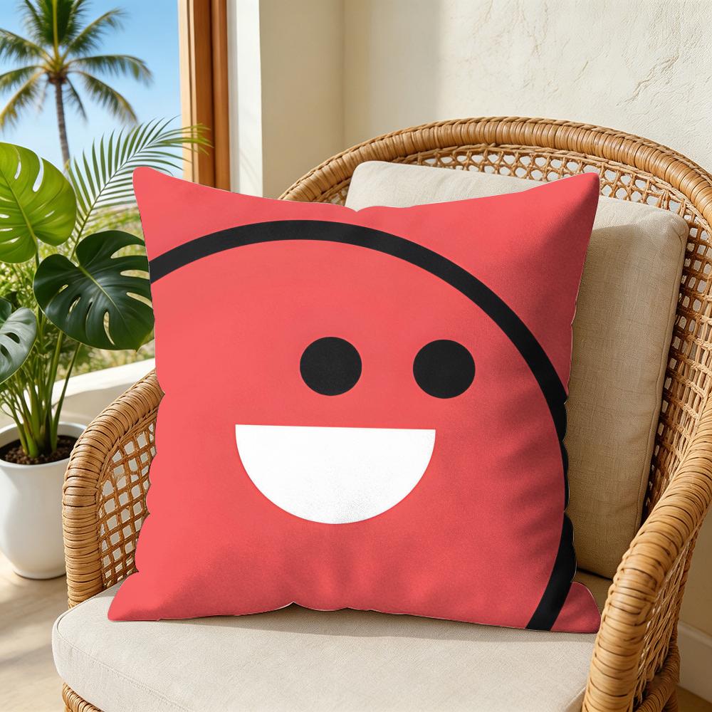 かわいい笑顔で幸せな絵文字クッションカバー枕カバーショートプ - Home Decor Emoji のレビューと価格