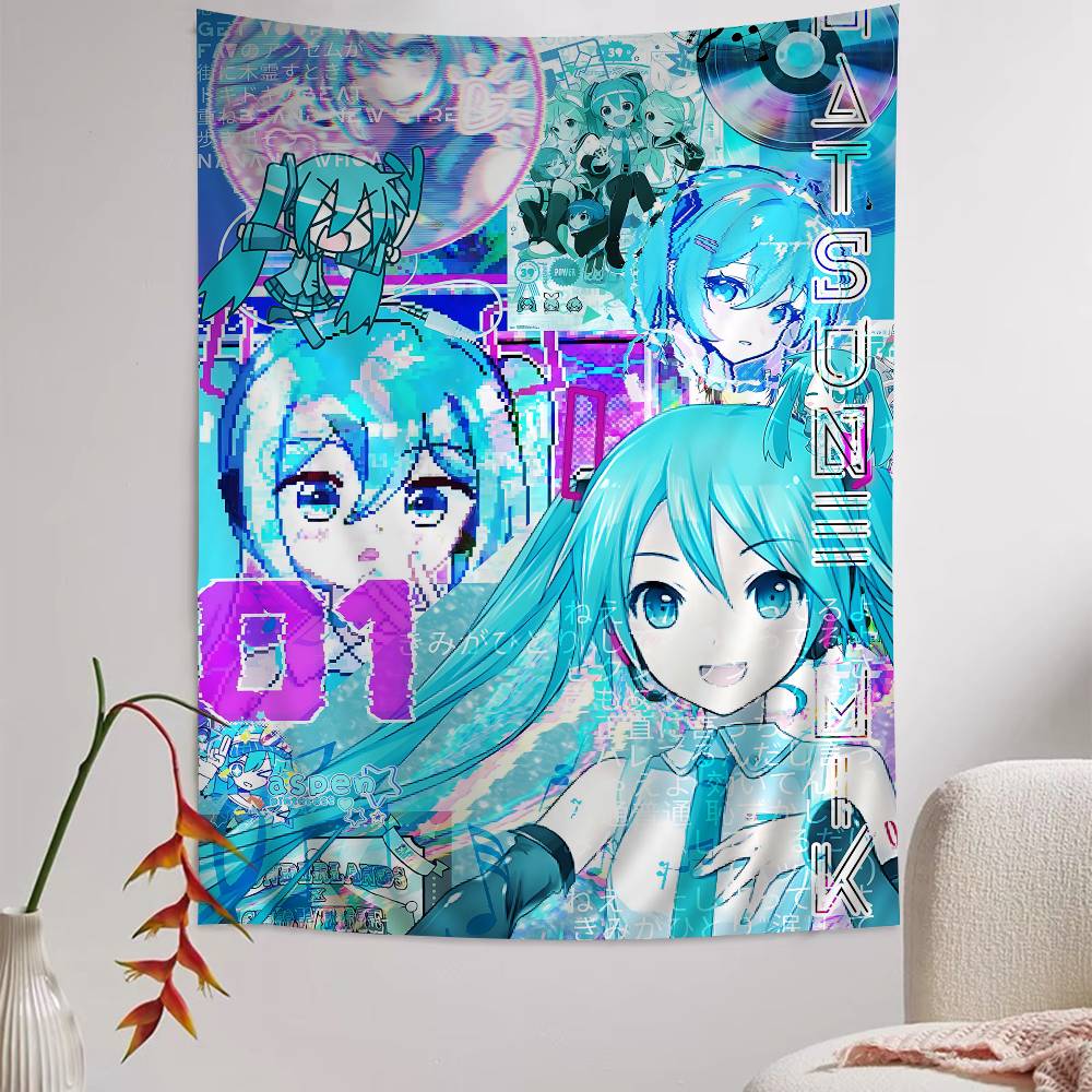 アニメ H-hatsunes クール M-miku 漫画タペ - Home Decor Hippie のレビューと価格