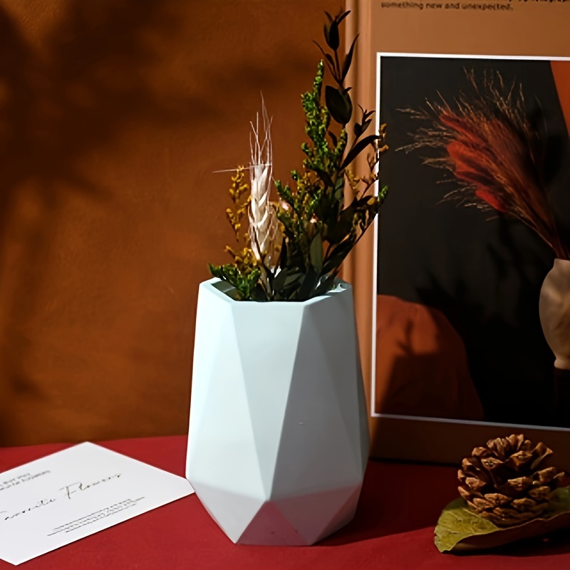 DIY6 サイドカットサイド花瓶シリコンモールド 石膏フラワ - Home Decor Handicraft のレビューと価格