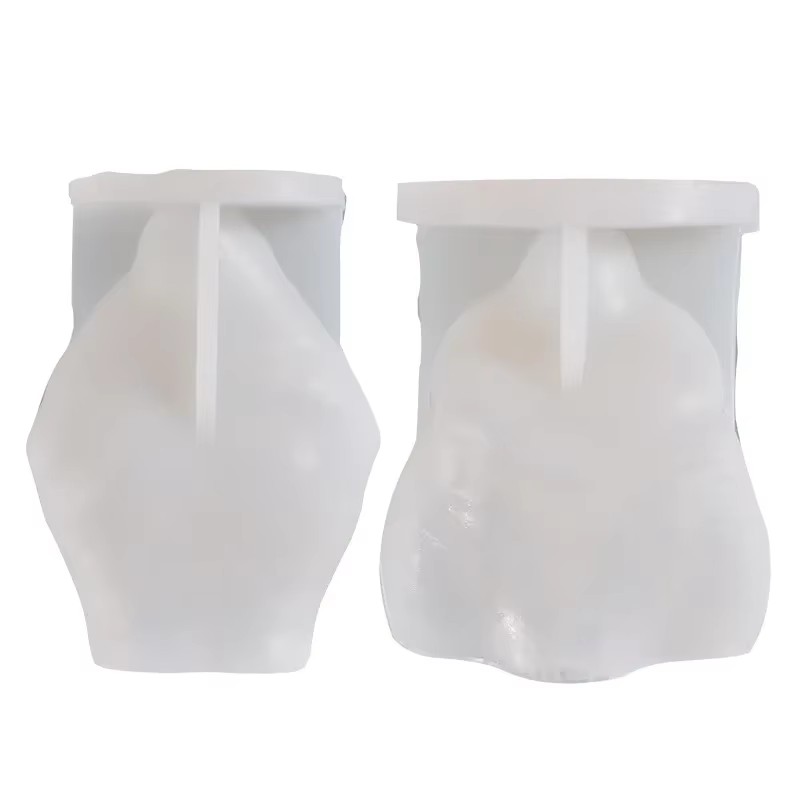 3D 脂肪女性/男性ポートレートキャンドルシリコーン型 DI - Abstract Sculpture Resin のレビューと価格