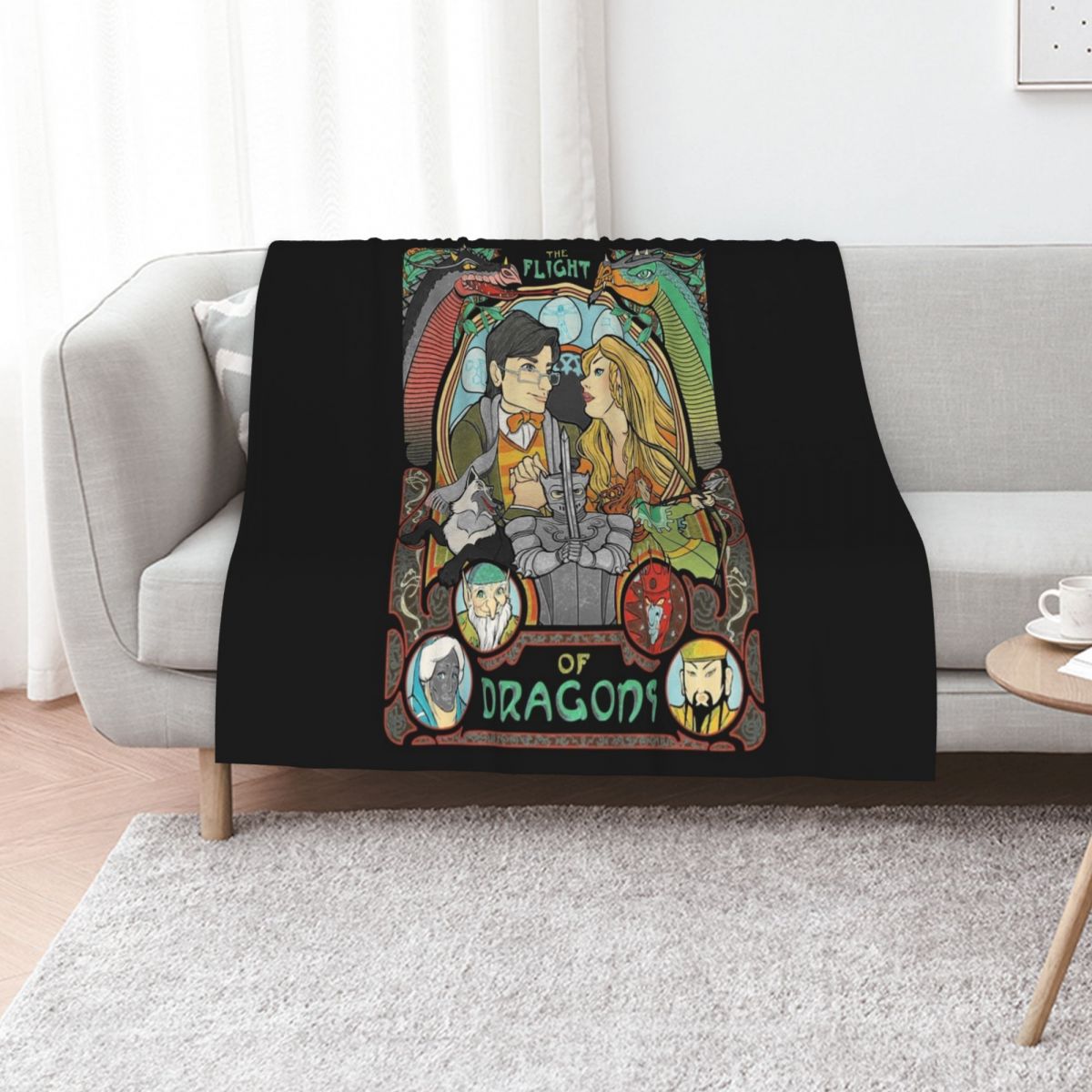 Flight of Dragons Essential T- - Home Decor Png のレビューと価格