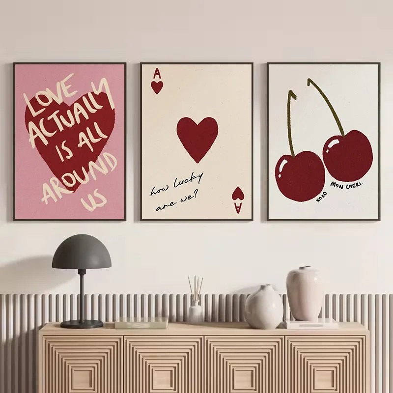 レトロな雰囲気の幸運のポスター、桜、ポジティブな引用、トラン - Home Decor Aesthetic Pinterest のレビューと価格