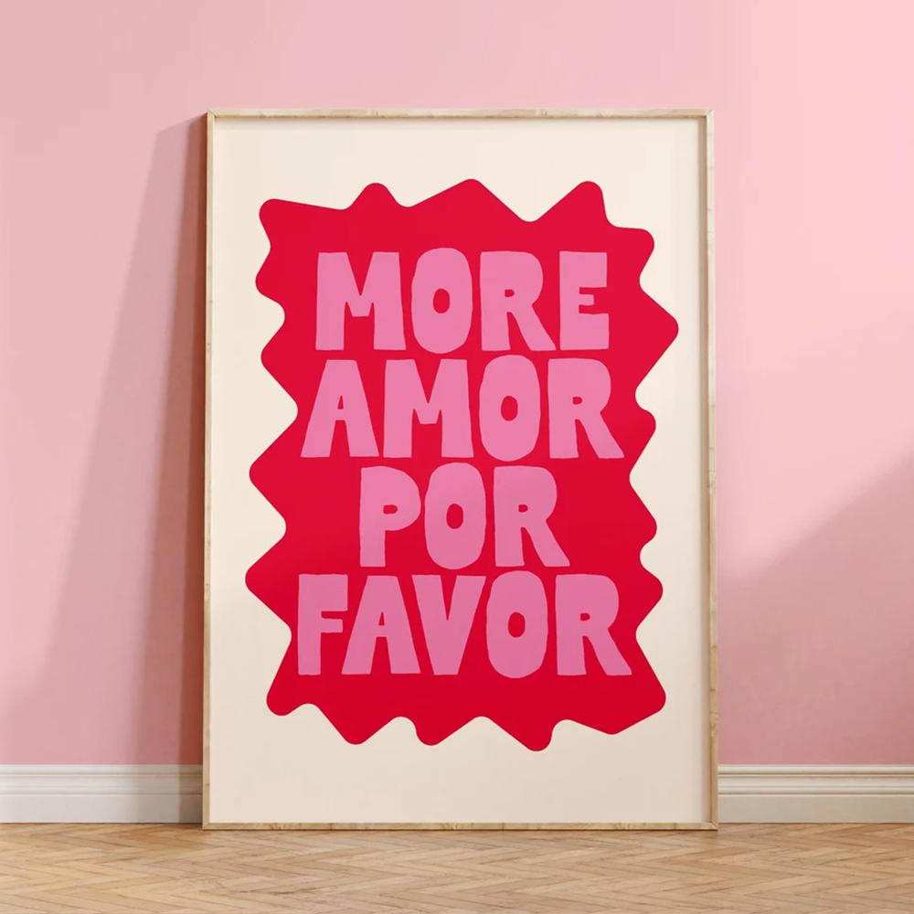 マキシマリストモアアモールポール親切なルーラー愛の引用あなた - Home Decor Aesthetic Pinterest のレビューと価格