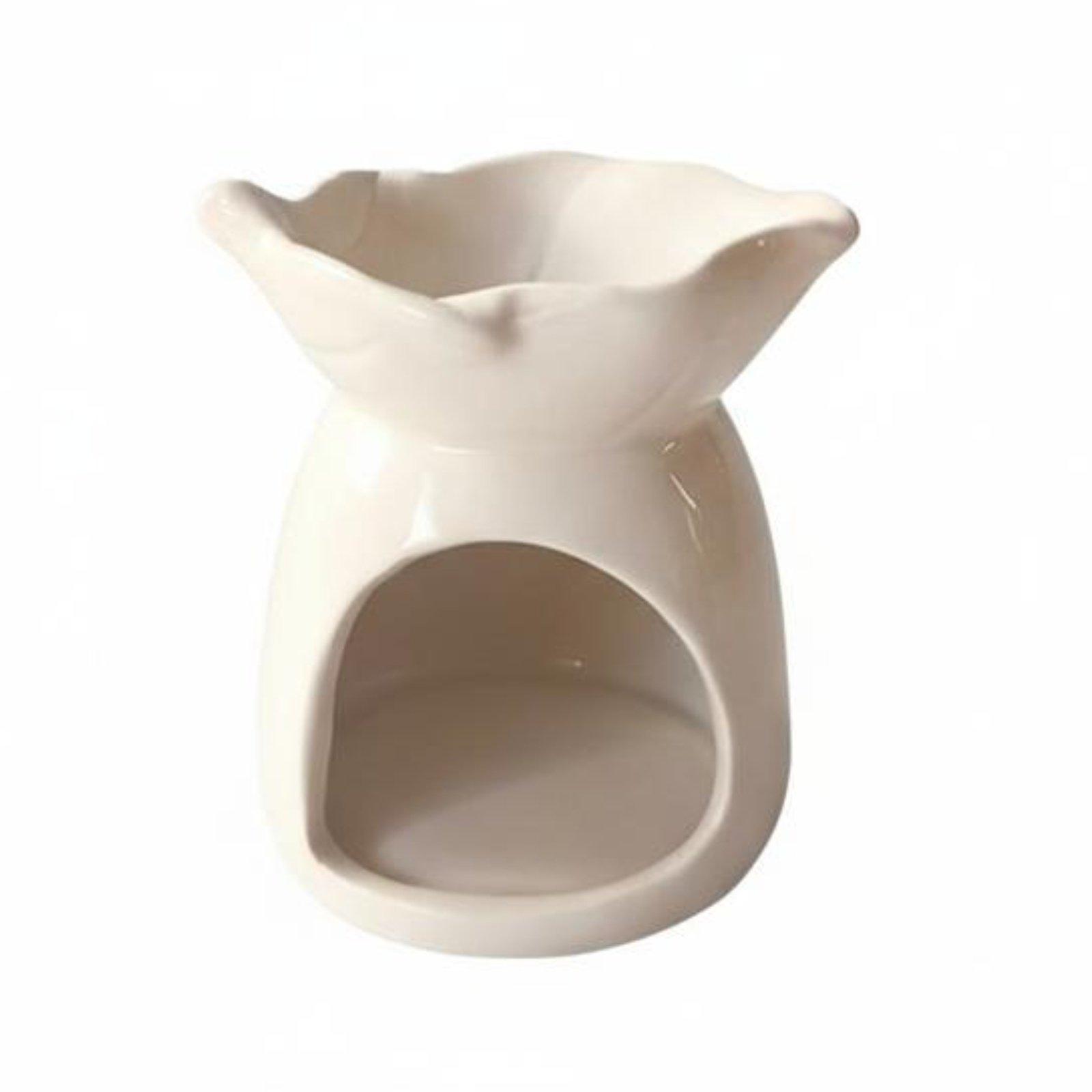 セラミック製アロマキャンドルホルダー、エッセンシャルオイルバ - Home Decor Essentials のレビューと価格