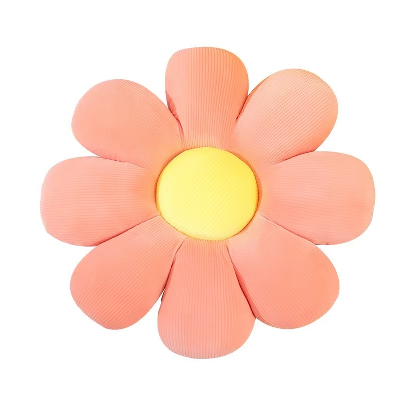 デイジーフラワーぬいぐるみクッション カラフルな花びらの投げ - Home Decor Aesthetic Pinterest のレビューと価格