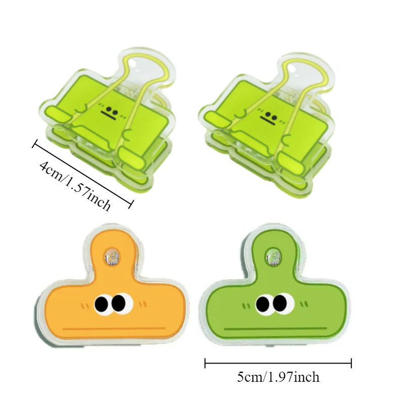 5 ピース/セットかわいいアクリルクリップ面白い目絵文字スナ - Home Decor Emoji のレビューと価格