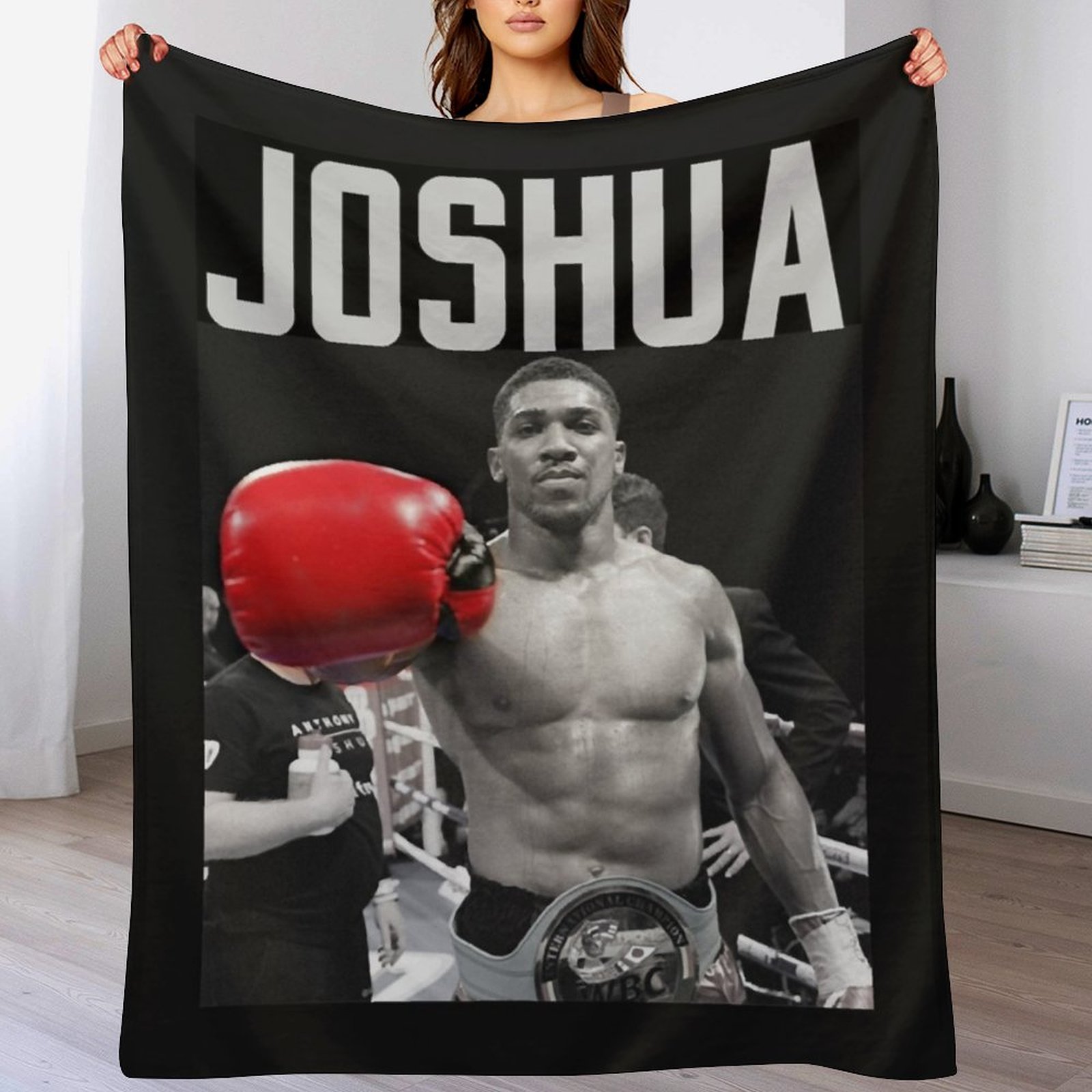 アンソニー・ジョシュア クラシックTシャツ柄 スローケット  - Home Decor Png のレビューと価格