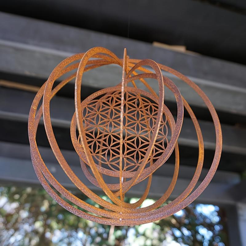 金属製スパイラル風向計 1個入り 素朴なヴィンテージスタイル - Home Decor Handicraft のレビューと価格