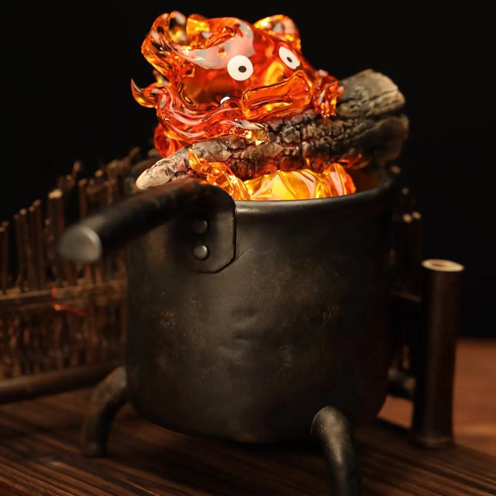 3d 炎 Casifa ナイトライト樹脂像ハロウィン家の装飾 - Home Decor Enthusiast のレビューと価格